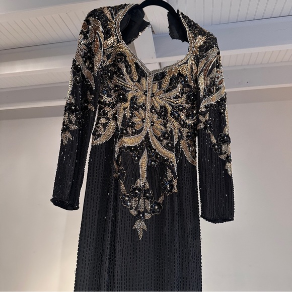 Vintage Alyce Designs Beaded Gown - Picture 7 of 7